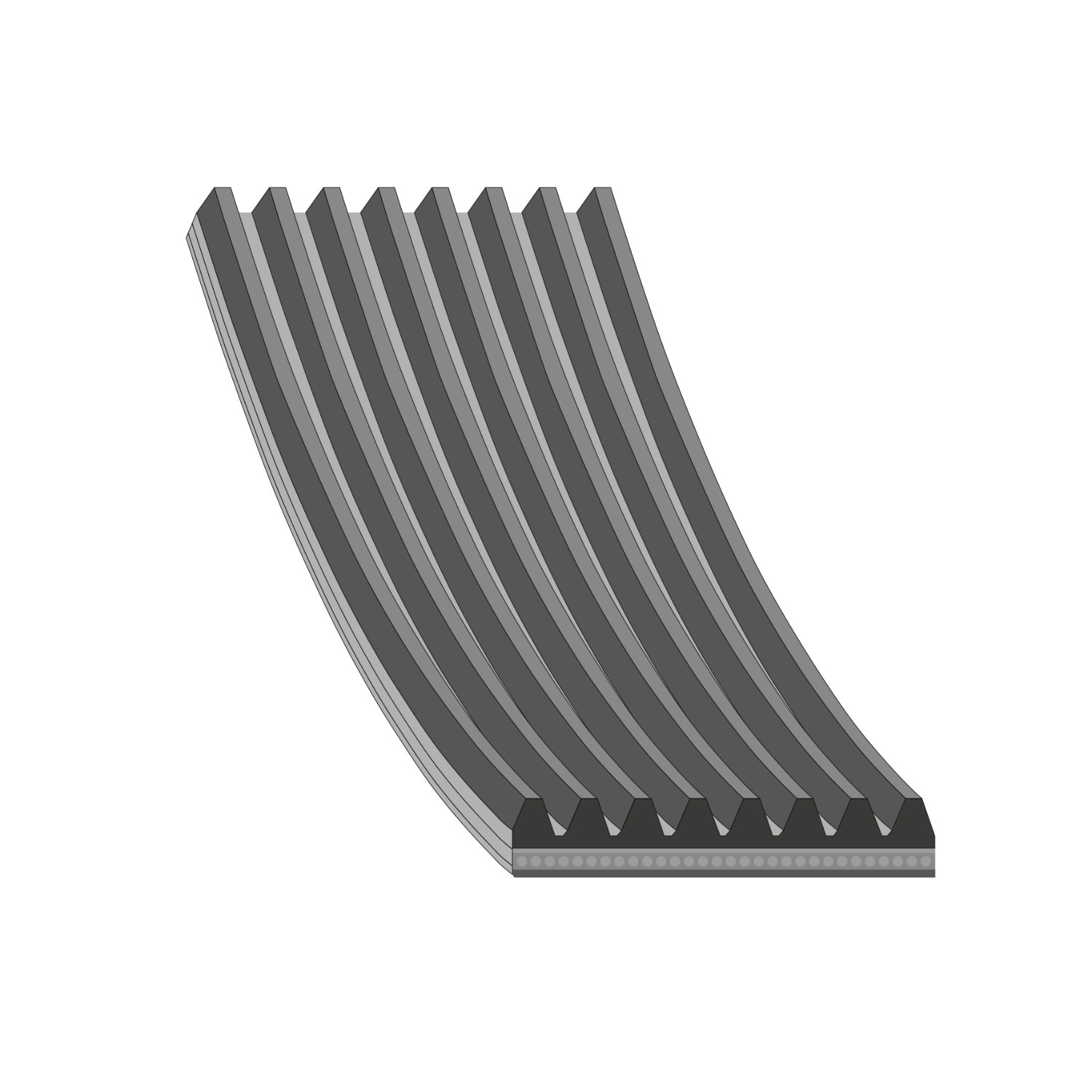 Correa de alternador 977836 Volvo